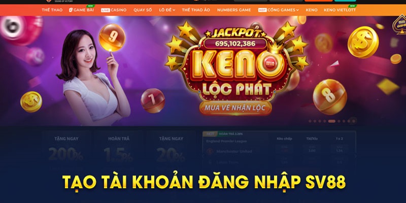 Những lưu ý khi đăng nhập SV88